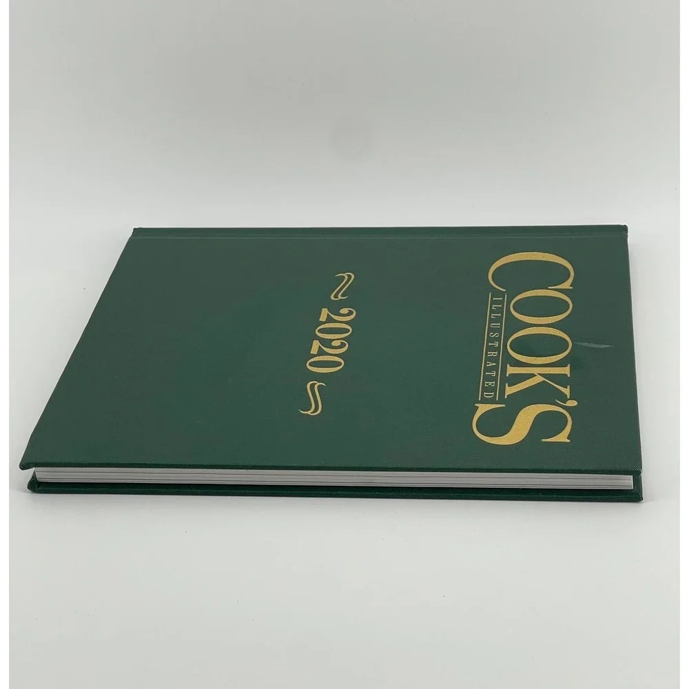 Cook's‎ Illustrated 2020 Hardcover Cookbook Made in USA Recipes Guide